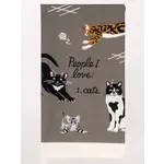 Dish Towel - People I Love: Cats