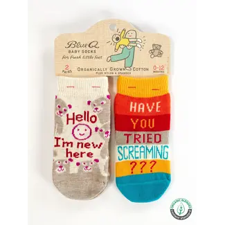 Baby Socks - Hello I'm New Here/ Have You Ever Tried Screaming???