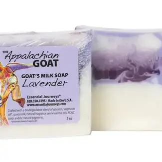 The Appalachian Goat Goats Milk Soap Slice 5oz - Lavender
