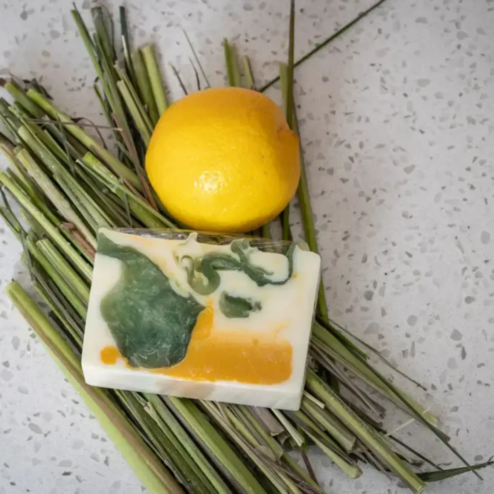 Goats Milk Soap Slice 5oz - Lemongrass