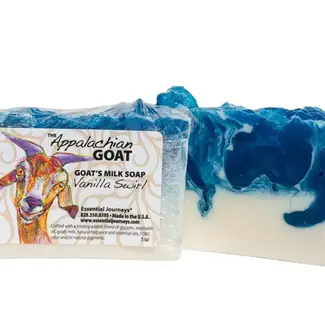 The Appalachian Goat Goats Milk Soap Slice 5oz - Vanilla