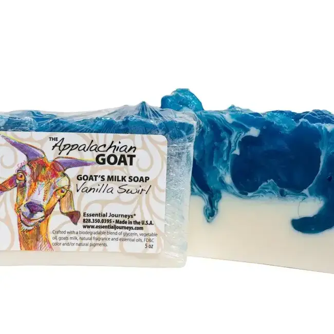 The Appalachian Goat Goats Milk Soap Slice 5oz - Vanilla