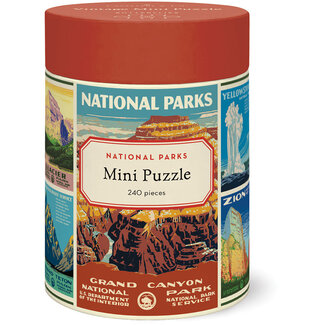 Cavallini Mini Puzzle - National Parks 240 Piece