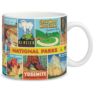 National Parks Vintage Mug