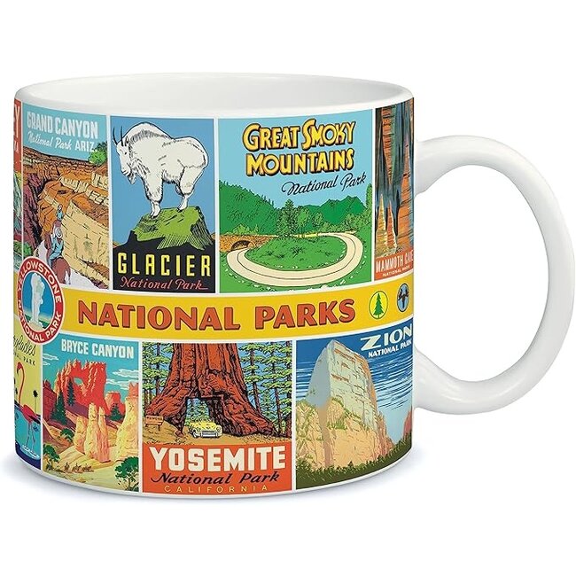 National Parks Vintage Mug
