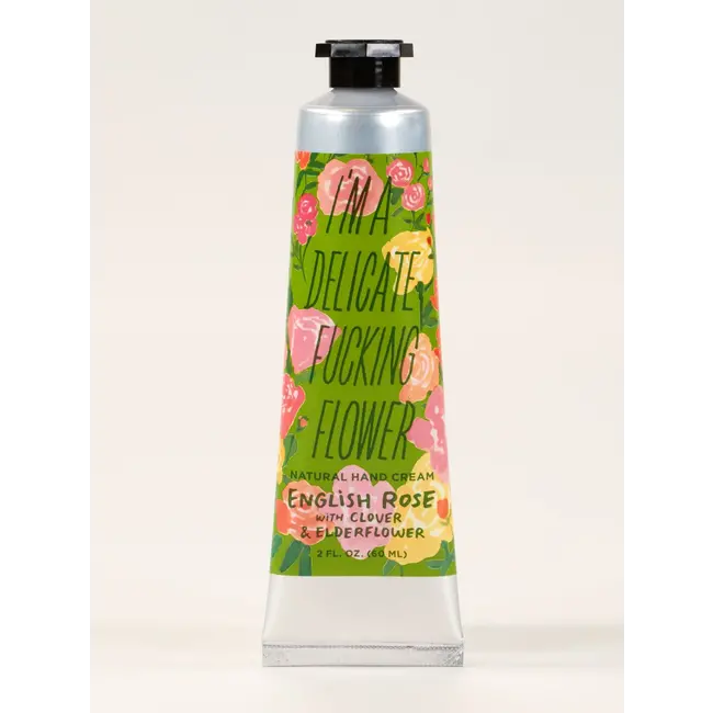 Fucking Flower Hand Cream - English Rose with Clover Elderflower
