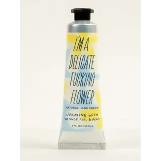 Fucking Flower Natural Hand Cream - Jasmine with Orange Peel & Pear