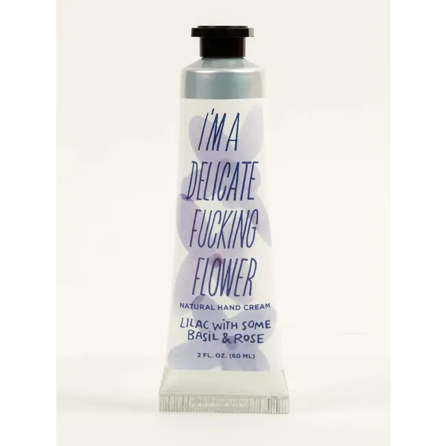 Fucking Flower Natural Hand Cream - Lilac with Some Basil & Rose