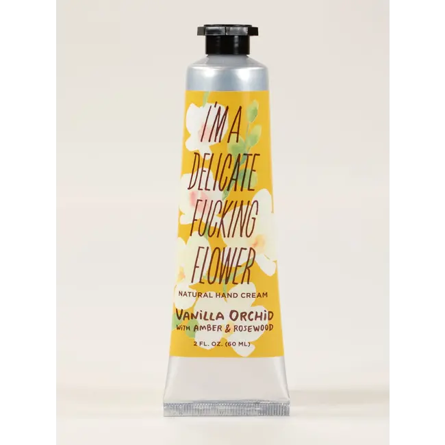 Fucking Flower Natural Hand Cream - Vanilla Orchid with Amber Rosewood