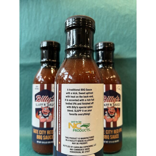 Billy's SLAPP'N Sauce Billy's SLAPP'N Sauce - Gate City Red IPA
