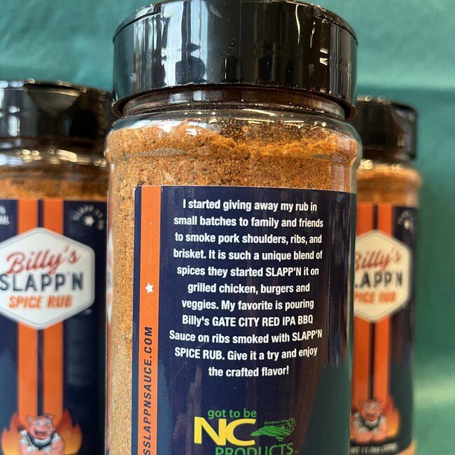 Billy's SLAPP'N Sauce Billy's SLAPP'N Spice Rub