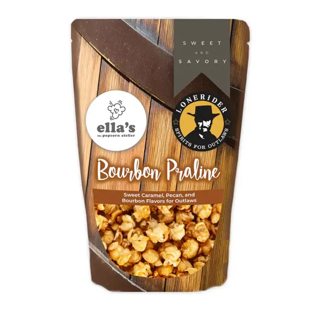 Ella's Popcorn Ella's Popcorn - Bourbon Praline
