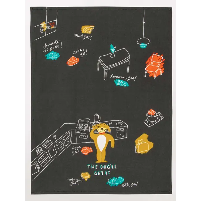 Dish Towel - The Dog'll Get It