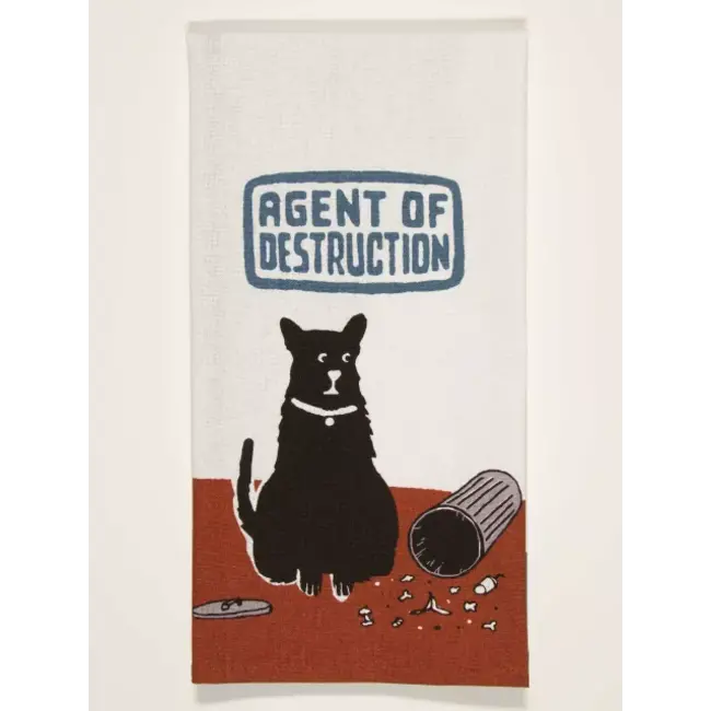 Dish Towel - Agent of Destruction