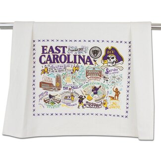 Catstudio Dish Towel - East Carolina University