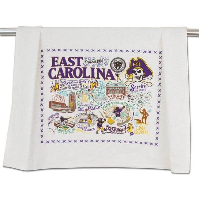 Catstudio Dish Towel - East Carolina University