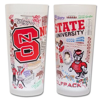 Drinking Glass Set (2) - NC State