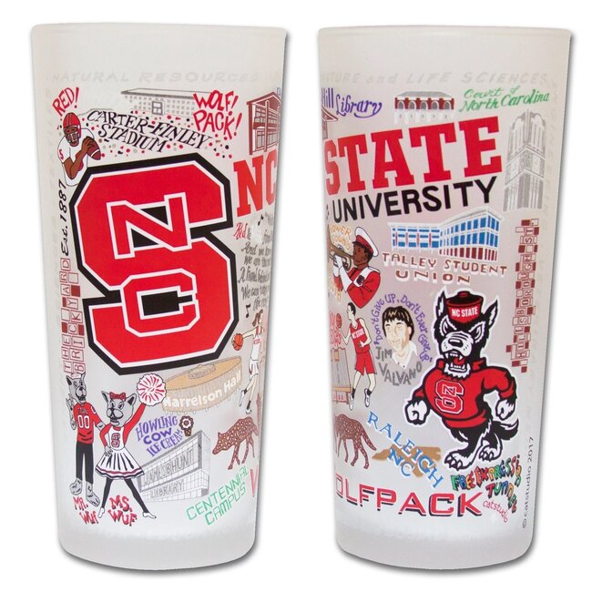 Drinking Glass Set (2) - NC State