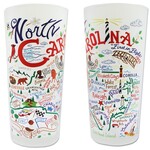 Drinking Glass Set (2) - North Carolina