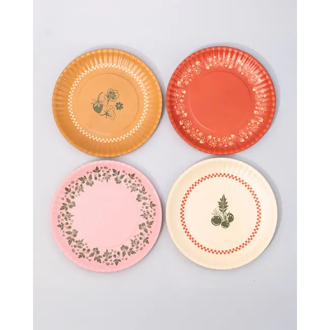 Dessert Plate Set (4) - Garden