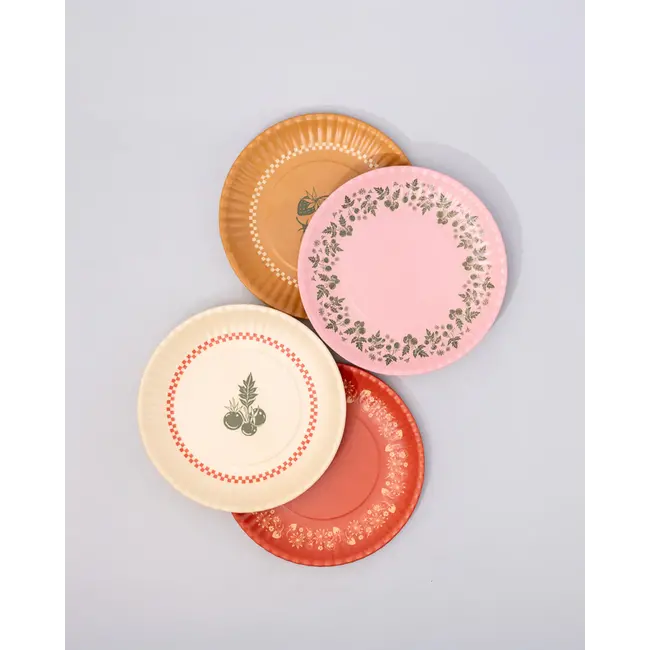 Dessert Plate Set (4) - Garden