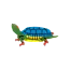 Temporary Tattoo Pair - Skater Turtle