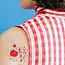 Temporary Tattoo Pair - Pizza Loves Tomato