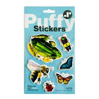 J6R6 Puffy Sticker Sheet - Critters J6R6 Puffy Sticker Sheet - Critters