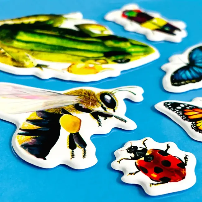 Puffy Sticker Sheet - Critters