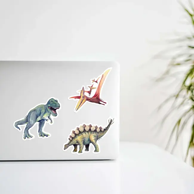 J6R6 Stegosaurus Sticker