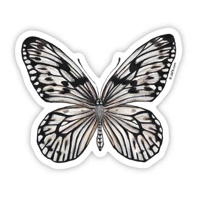 J6R6 Butterfly 31 Sticker