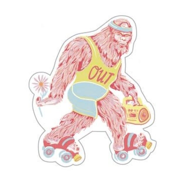 Jillian Ohl Queer-Squatch Sticker