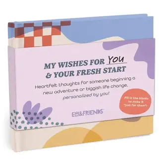 My Wishes For Your Fresh Start Fill-in Book