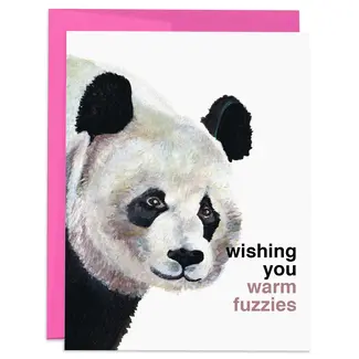 J6R6 Warm Fuzzies Panda Card