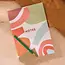 Lay Flat Lined Notebook - Boho Shapes