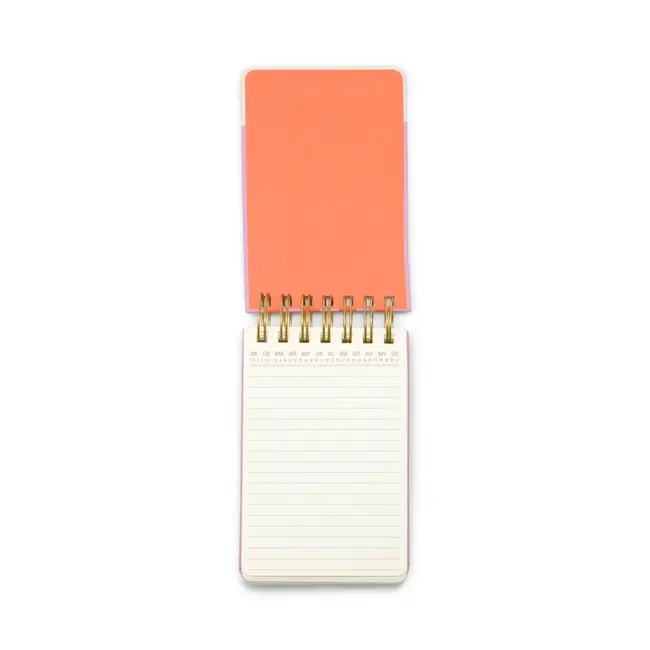 Twin Wire Notepad - Stripes