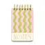 Twin Wire Notepad - Wavy Stripes