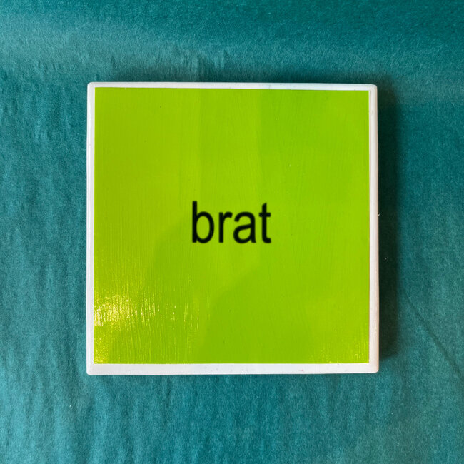 Amy May Pop Art Brat Coaster
