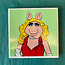 Amy May Pop Art Miss Piggy Coaster