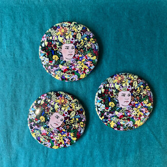 Amy May Pop Art Midsommar Magnet