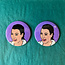 Amy May Pop Art Kim Kardashian Crying Magnet