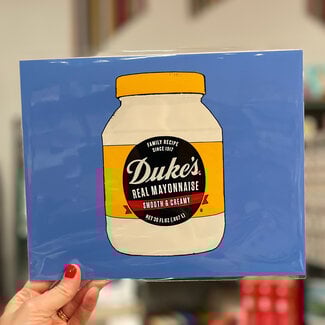 Amy May Pop Art Duke's Mayo Print 8x10