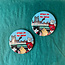 Amy May Pop Art Local Magnet - Canes Cat