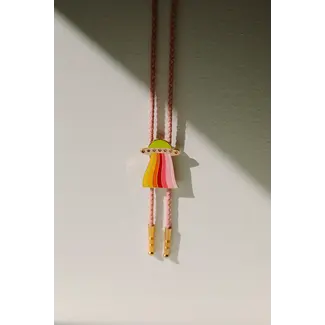 Tiny Deer Studio Bolo Tie - UFO