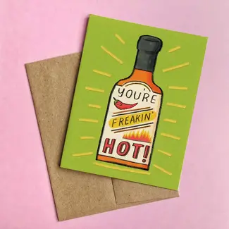 Aviate Press Hot Sauce Card