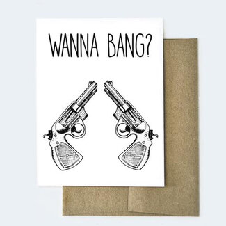 Aviate Press Wanna Bang? Card