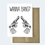 Aviate Press Wanna Bang? Card