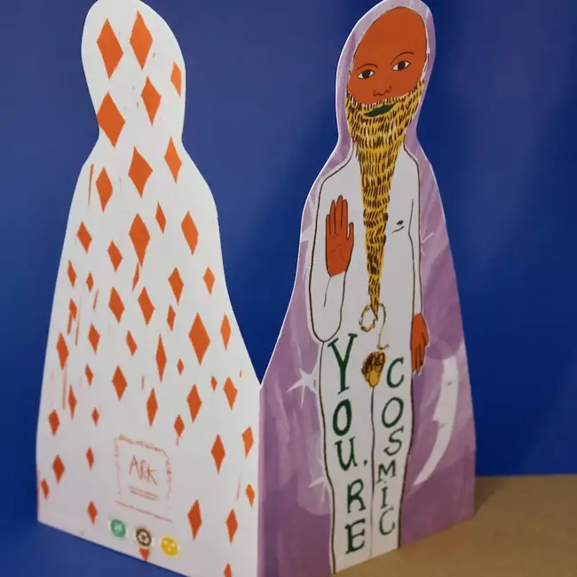 You're Cosmic Shaped Card