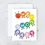 Caterpillar Baby Card