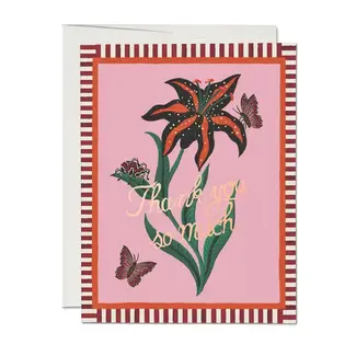 Tiger Lily Thank You Card